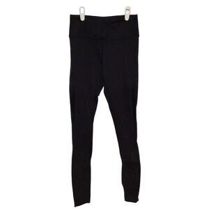 Pure Barre by Splits59 Women's Black Active Leggings w/ Lace Cutouts Size XS